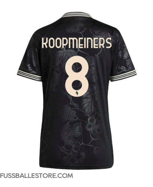 Günstige Juventus Teun Koopmeiners #8 3rd trikot Damen 2025-26 Kurzarm Günstige Juventus Teun Koopmeiners #8 3rd trikot Damen 2025-26 Kurzarm